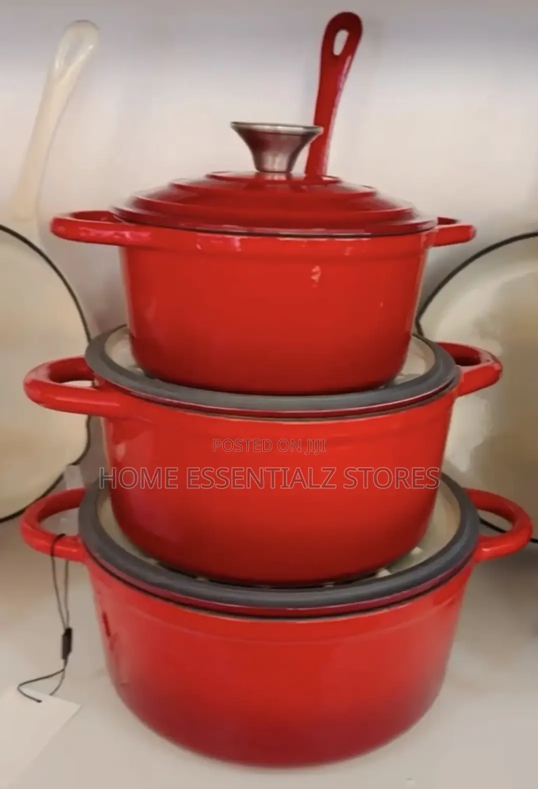 Cast Iron Pots Set