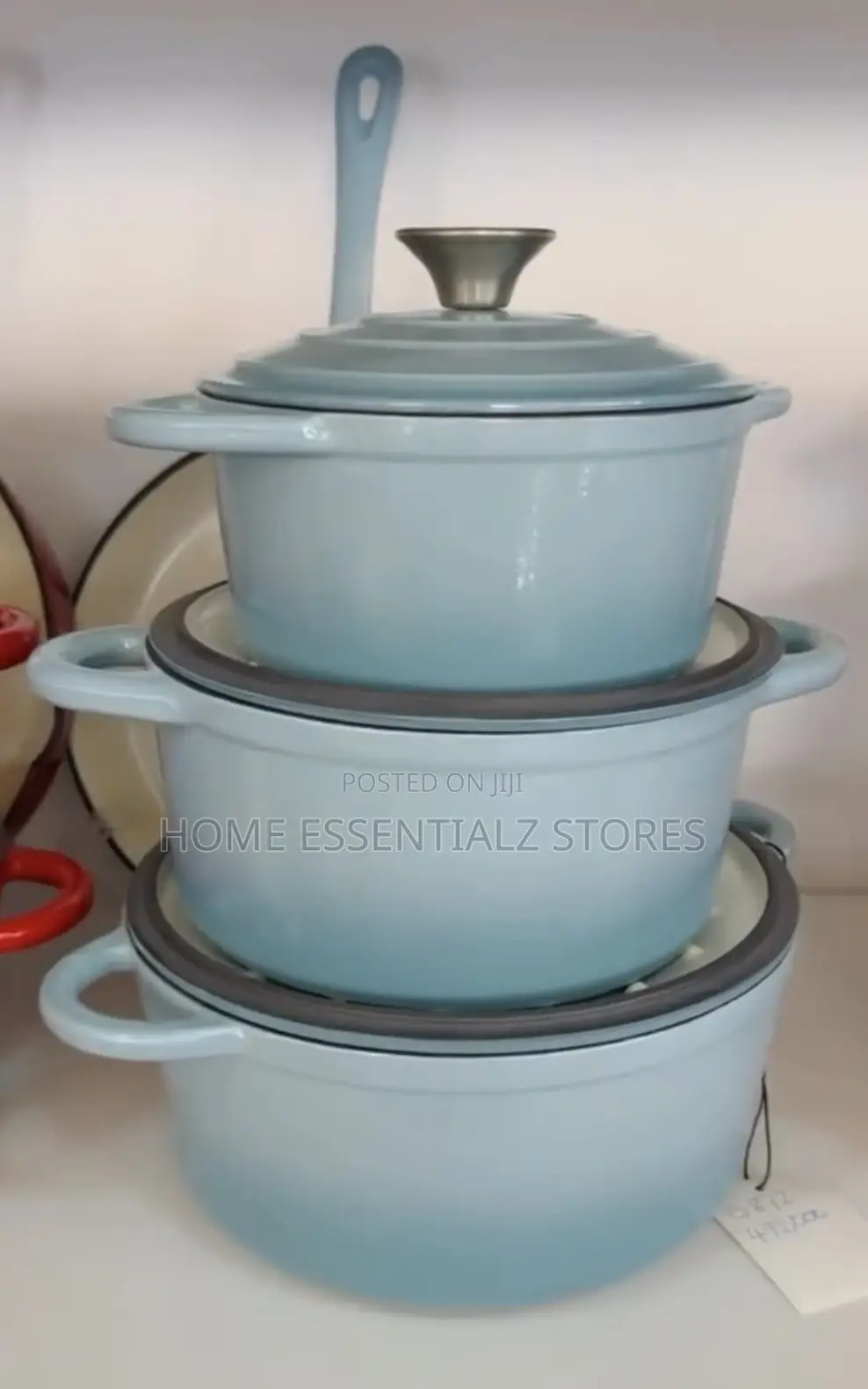 Cast Iron Pots Set