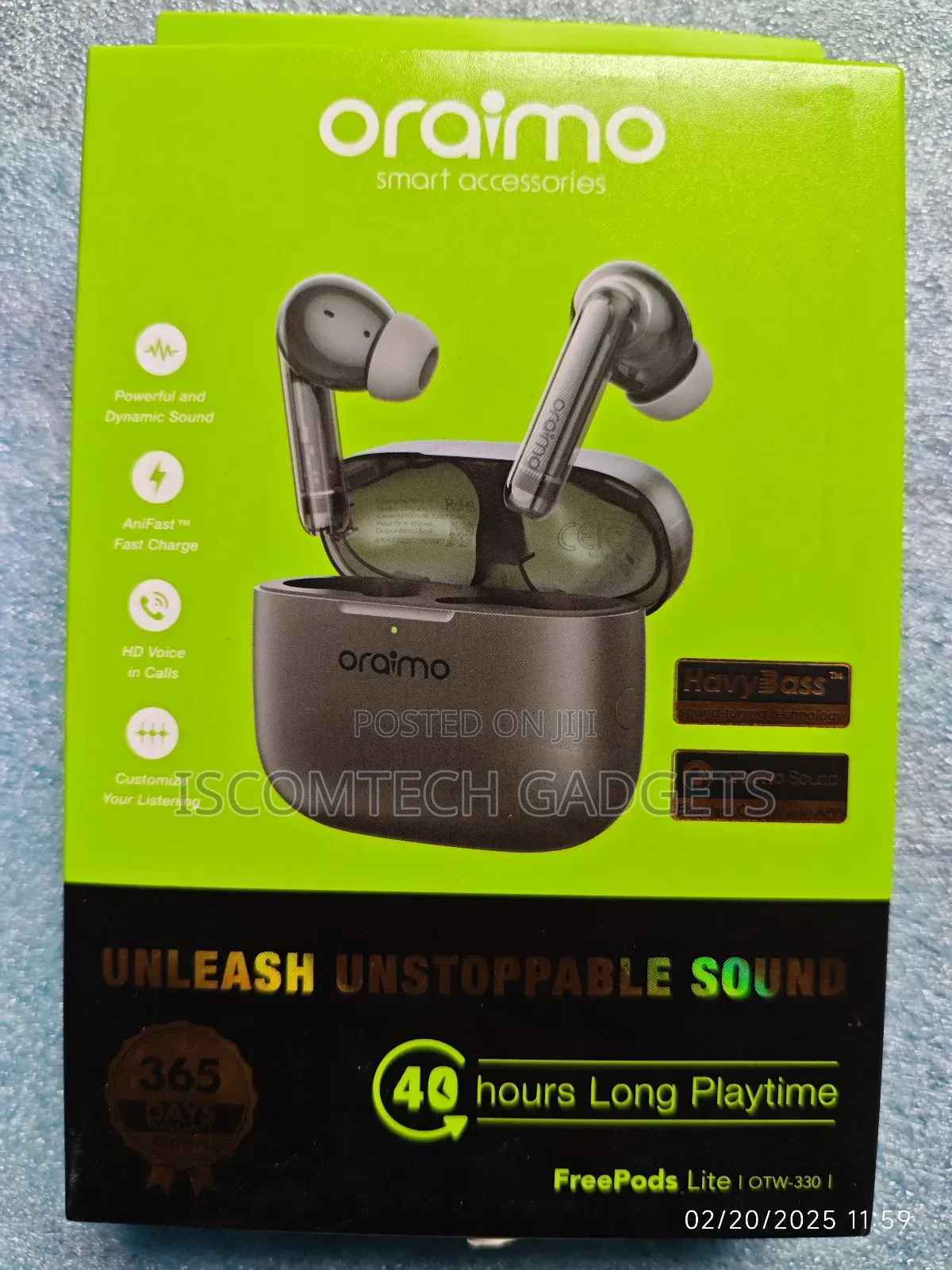 Oraimo Freepods Lite