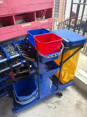 Set Of Cleaning Trolley