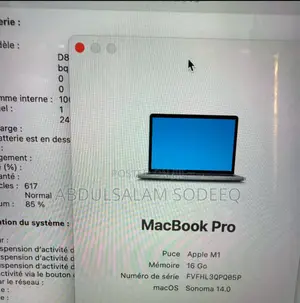 Laptop Apple MacBook Pro 2020 M1 16GB Apple M1 SSD 512GB