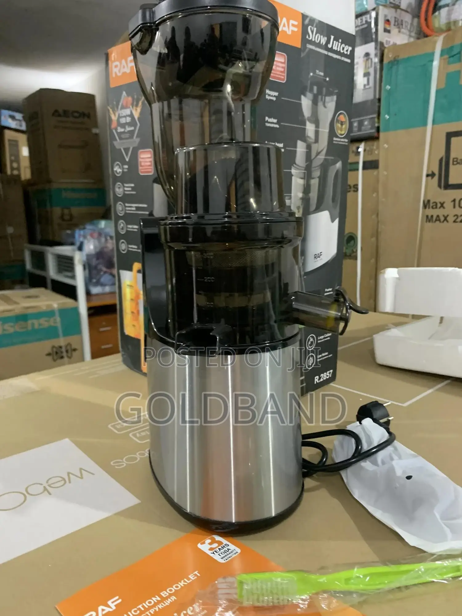 Cold Pressed Raf 150w Slow Juicer