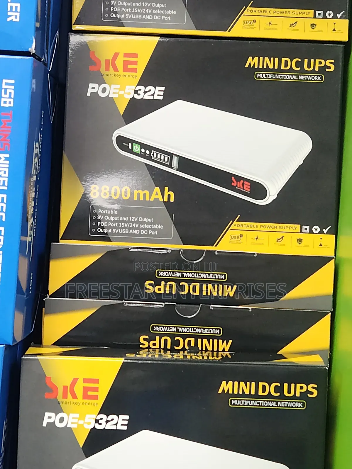 Ske Router Ups. Ske Mini Dc Ups.