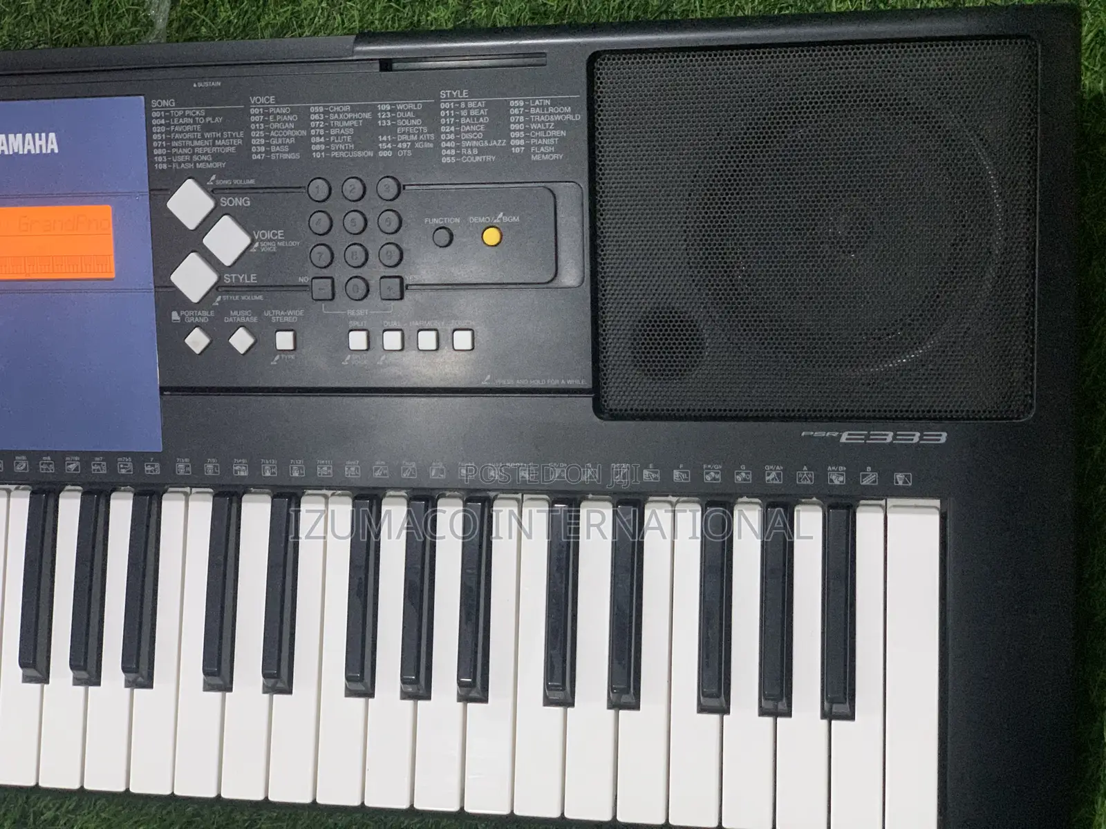 Psre 333 Durable Yamaha Keyboard