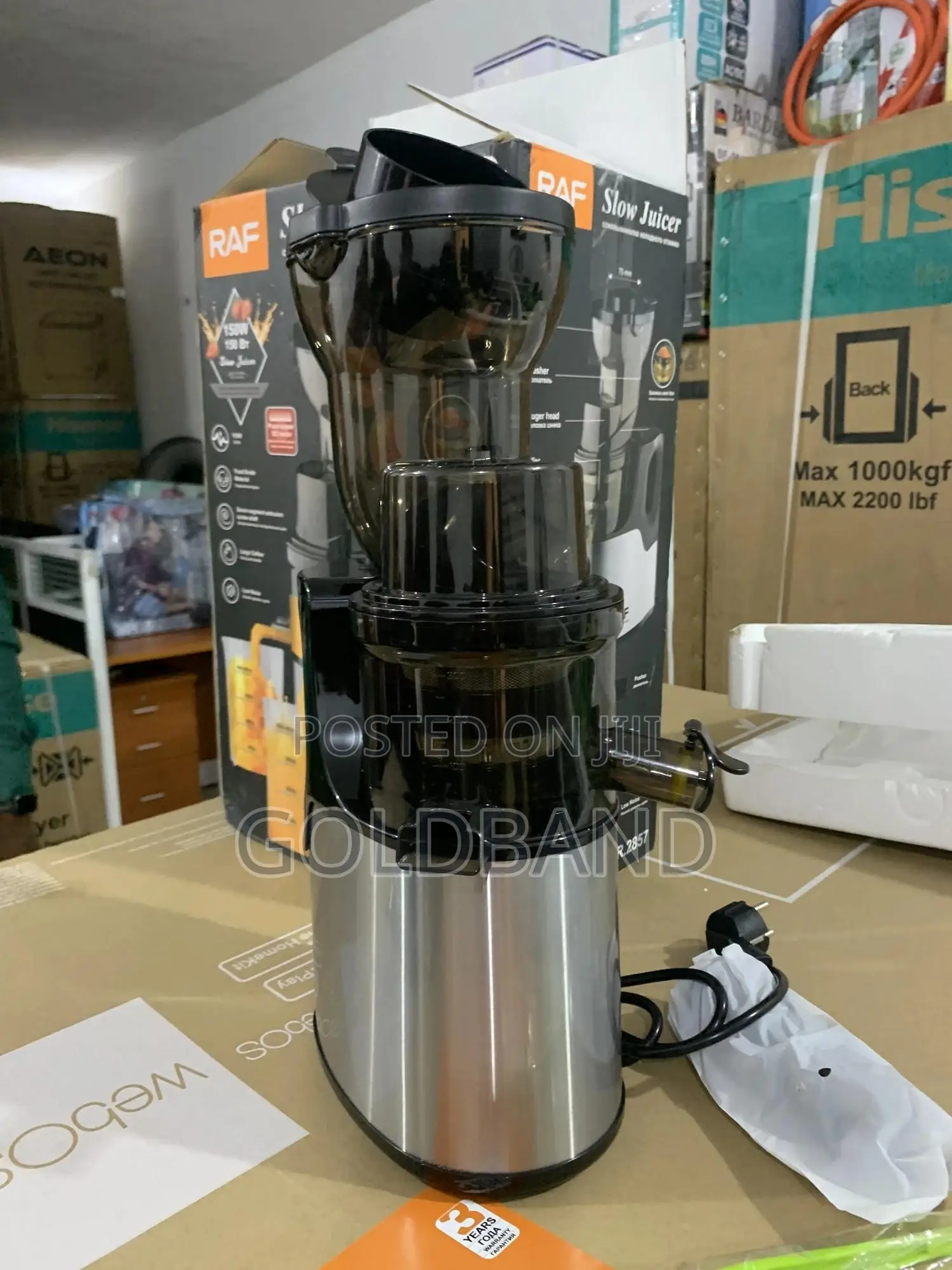 Raf 150w Slow Juicer (More Than a Juicer)