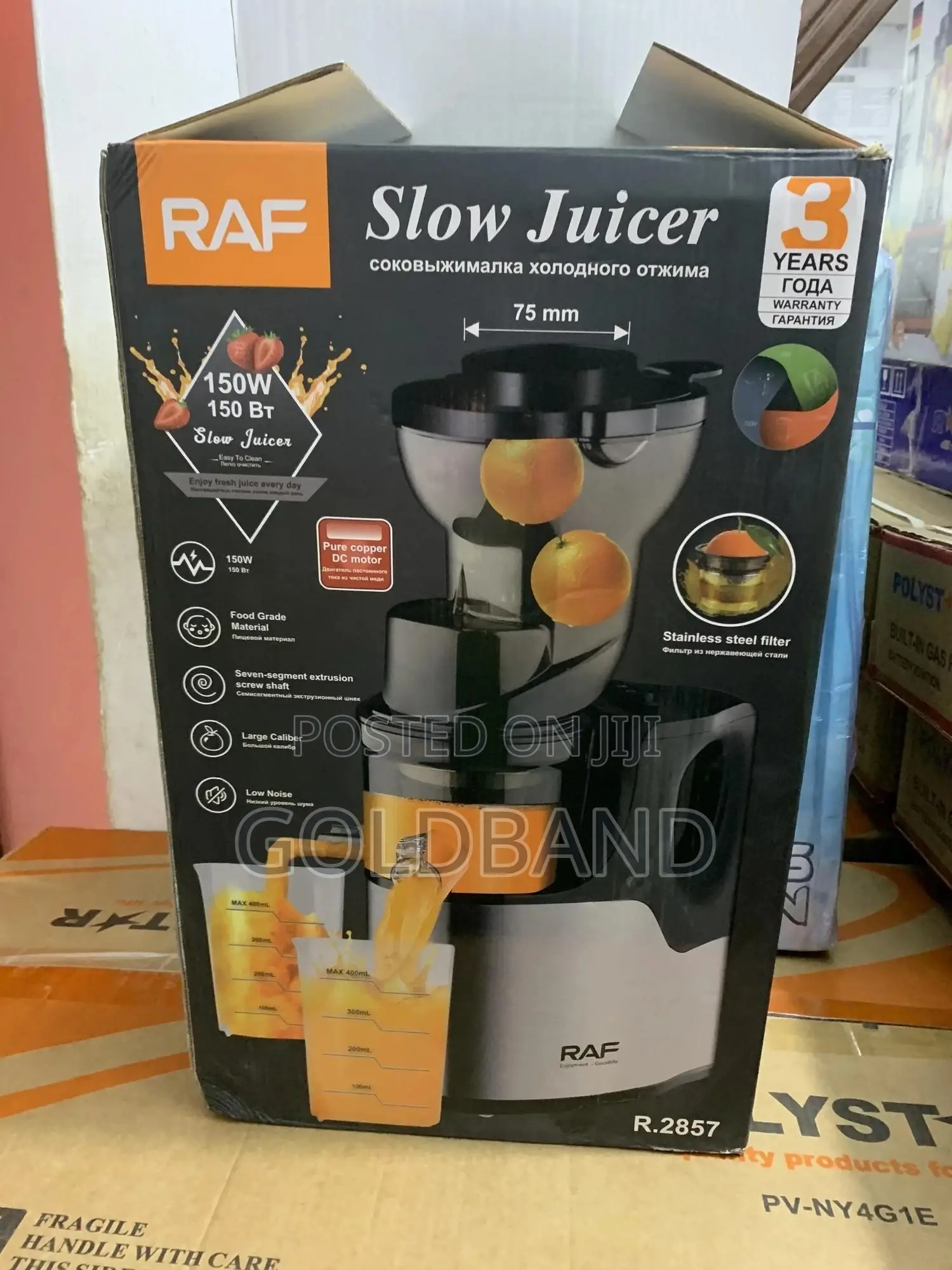 Raf 150w Slow Juicer (More Than a Juicer)