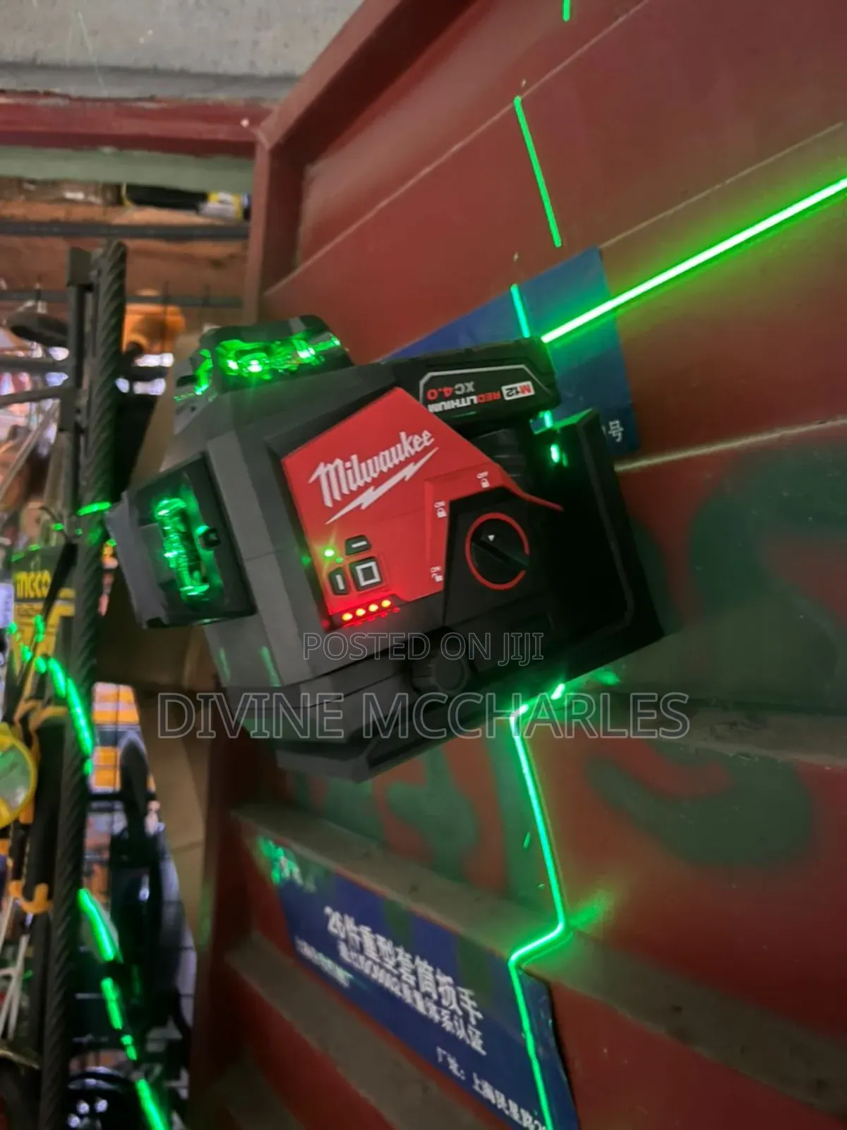 3632-21 Milwaukee Green Laser Kit