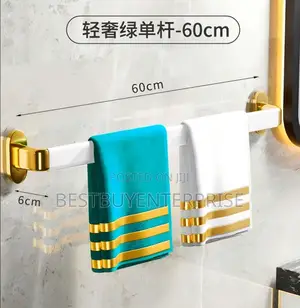 Single Rod Hanger for Undies,Towels,Kitchen Towel,Slides Etc