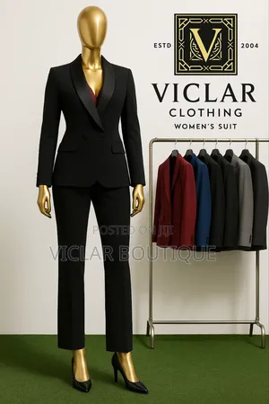 Photo - Unique Women Black Trouser Suit