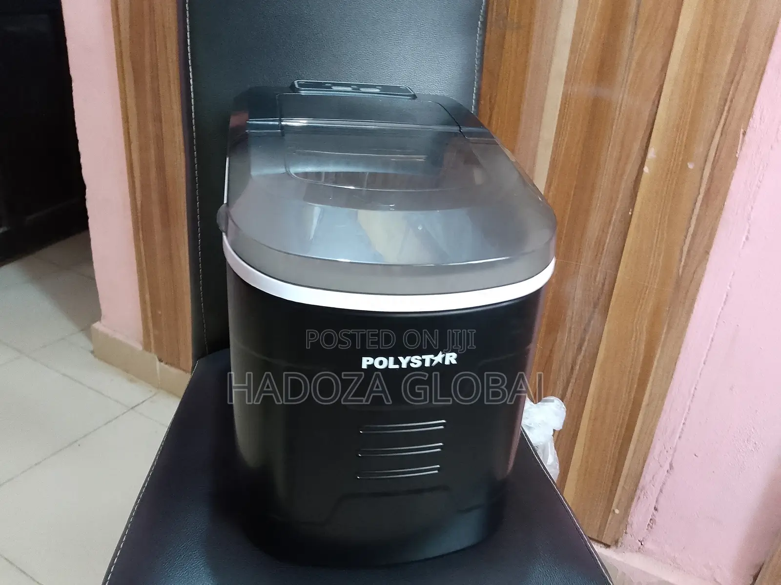 Portable Ice Making Machine - Polystar - Pv-mz19b - Black