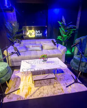 Aesthetic Affordable Podcast Space