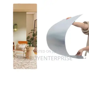 Wall Mount Acrylic Mirror 50cm by 100cm