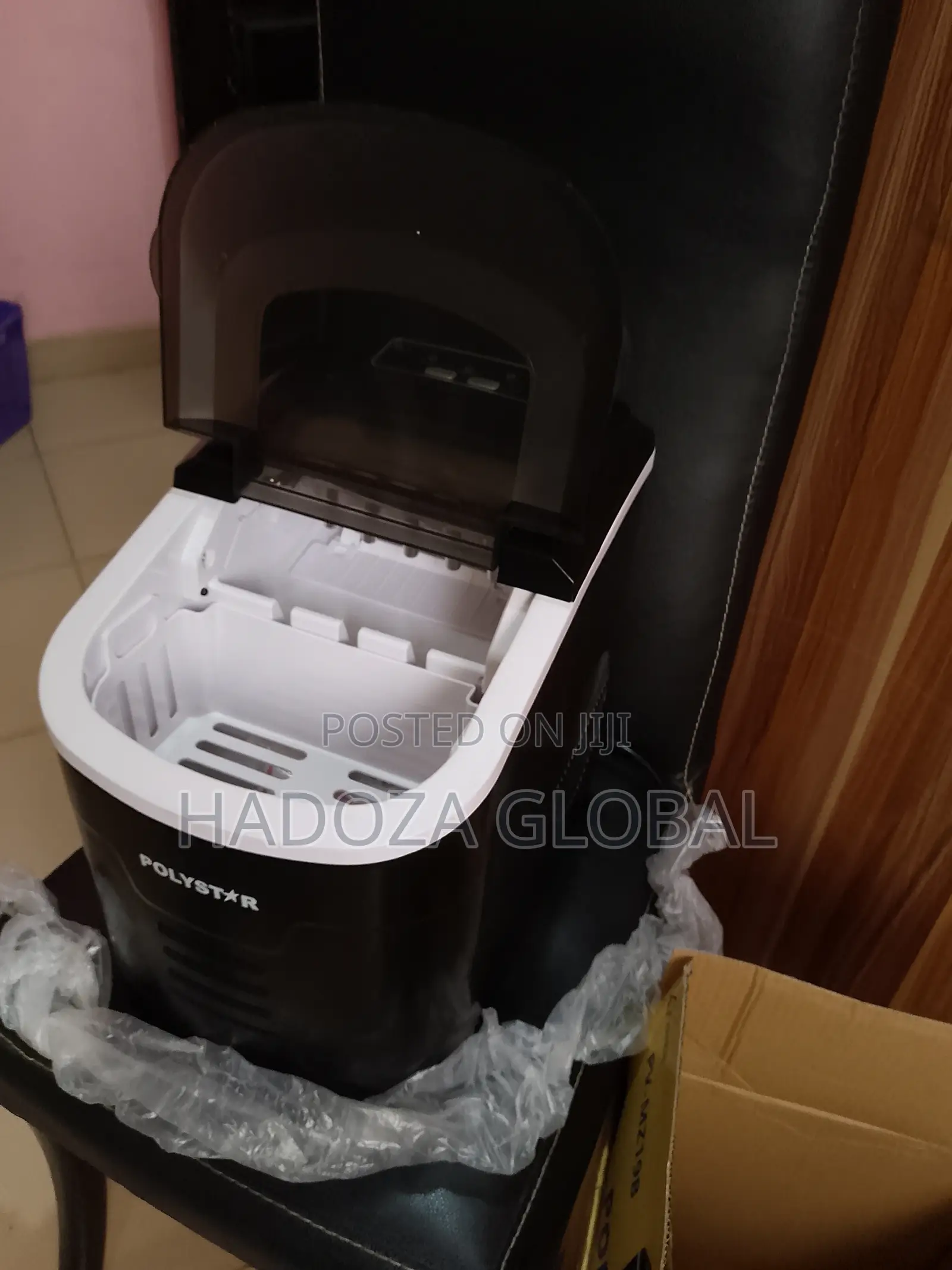 Tabletop Ice Making Machine - Pv-mz19b - Polystar - Black