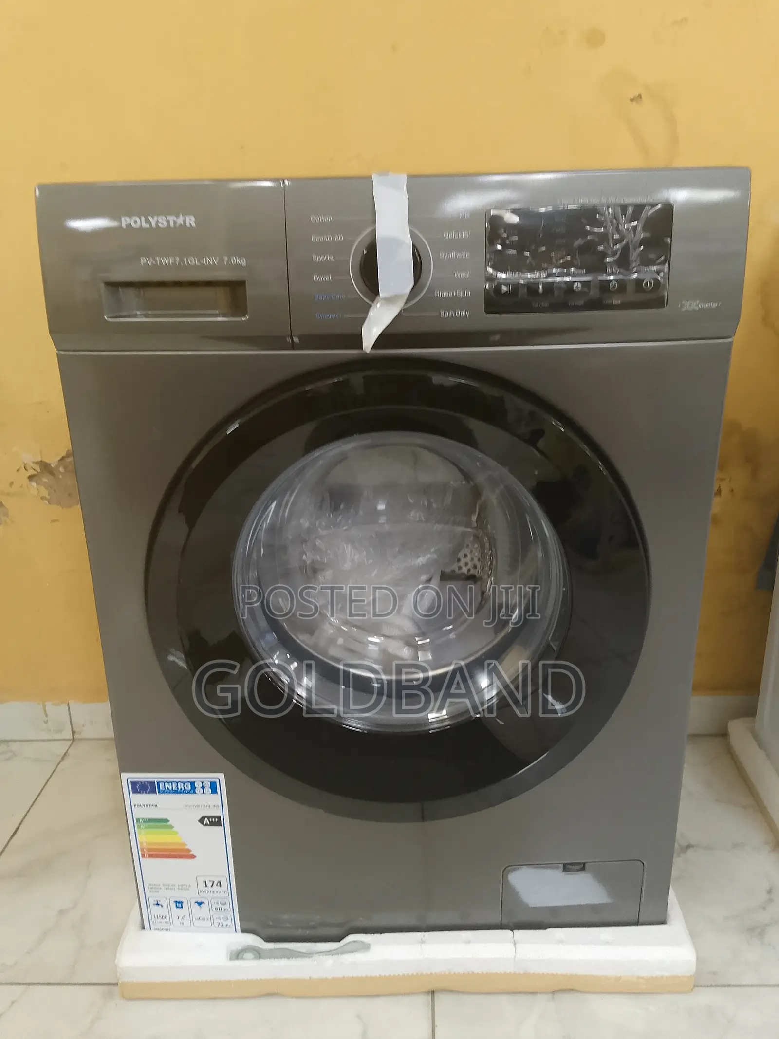 Polystar 6kg Frontload Automatic Washing Machine (Inverter)
