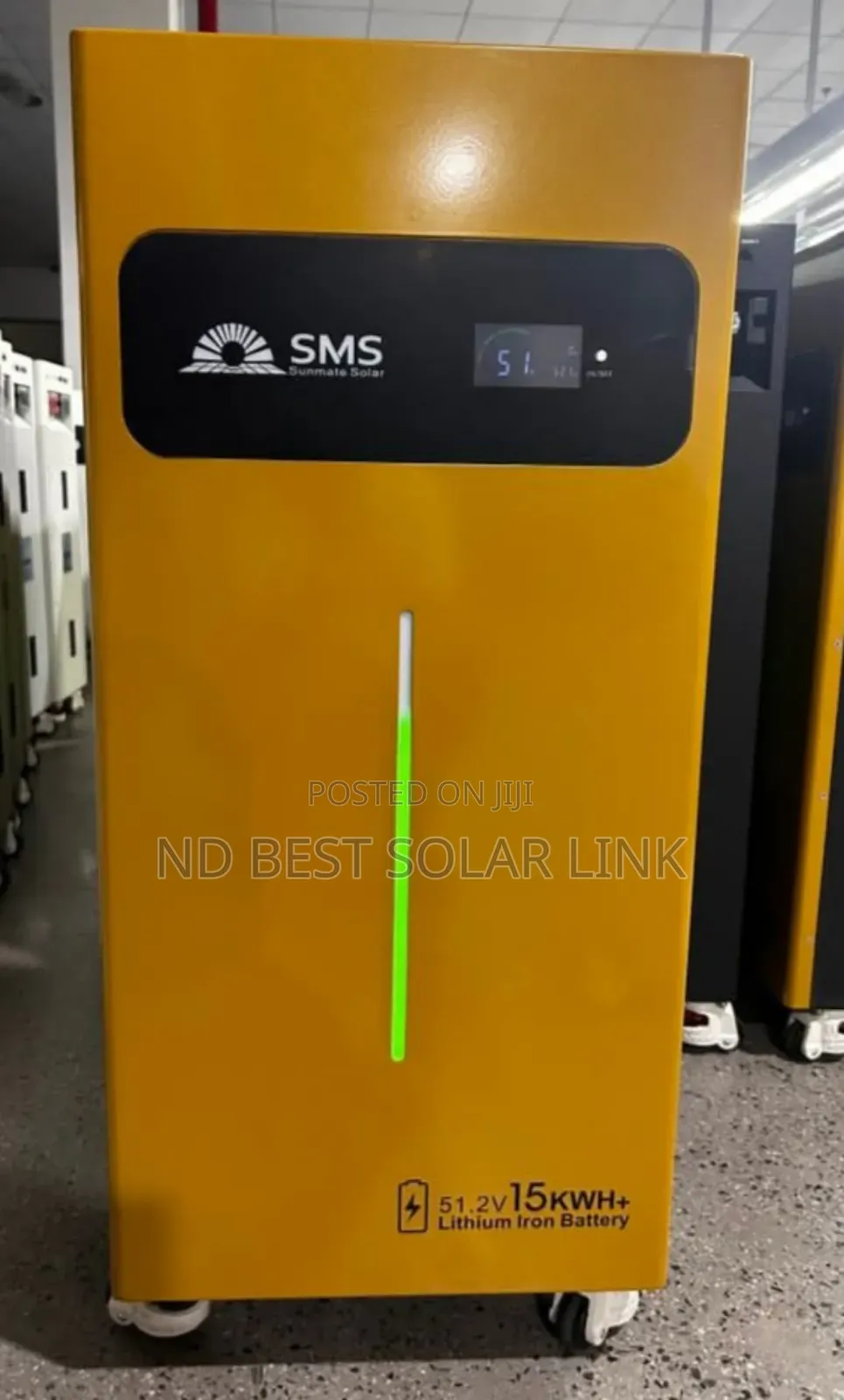 15kwh 51.2v SMS Lithium Ion Battery