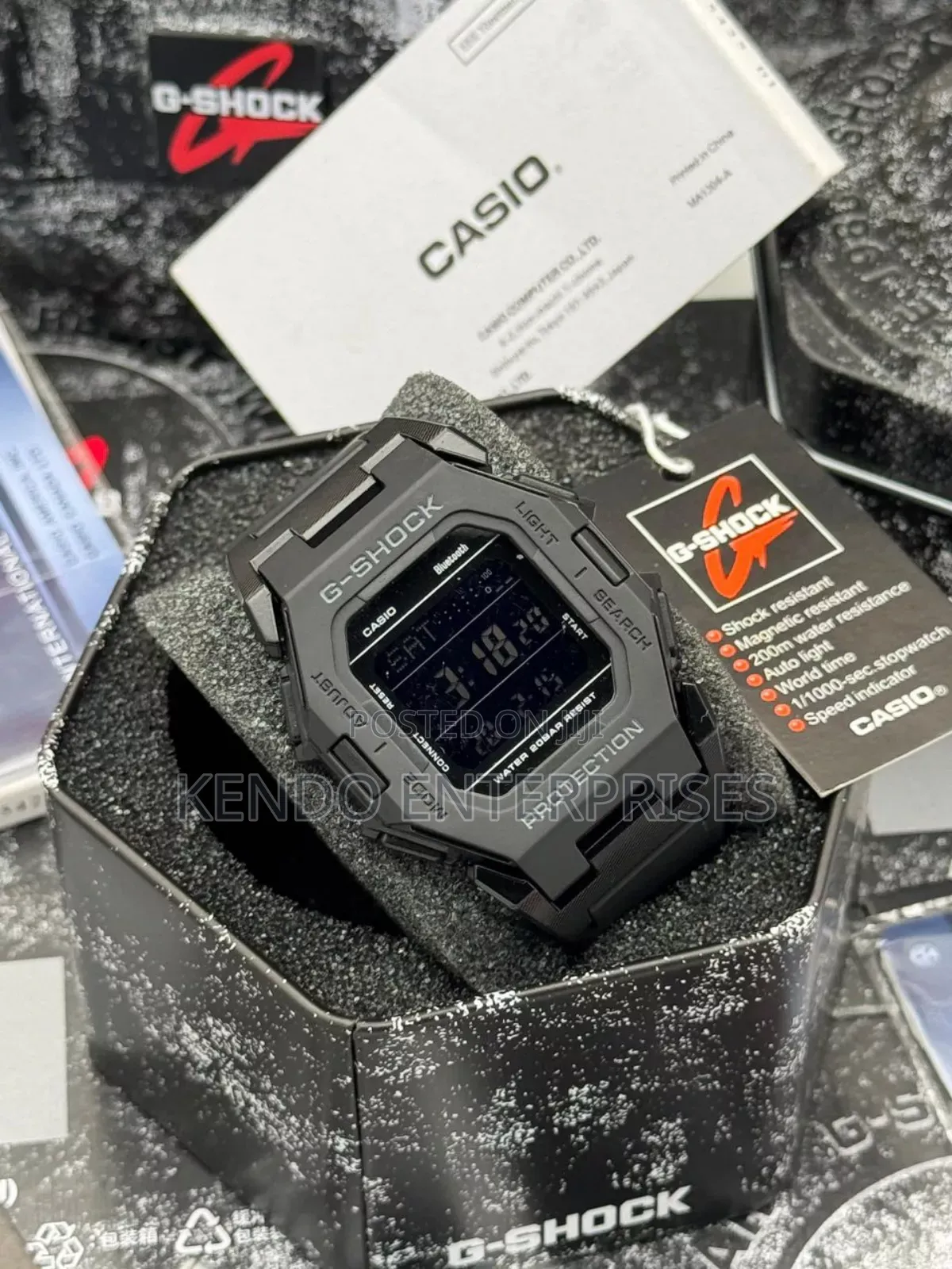 Black G Shock Wristwatch