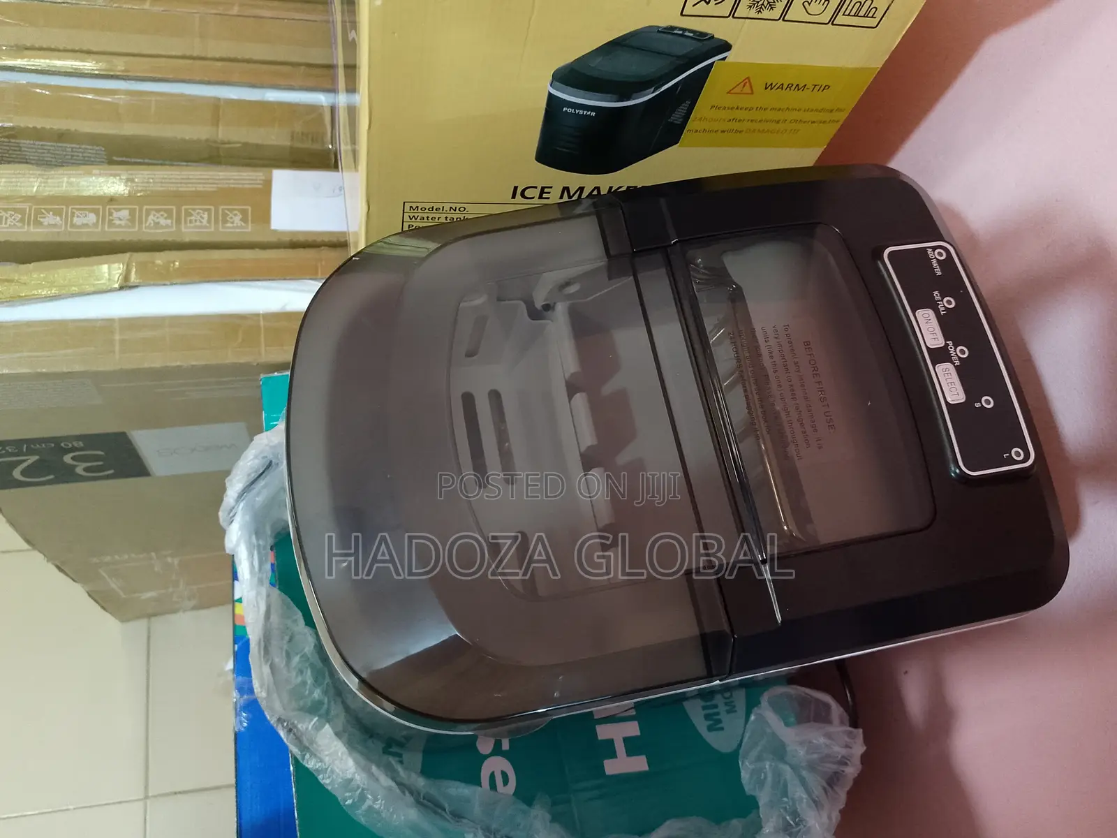 Home Ice Pro - Polystar Ice Making Machine - Pv-mz19b