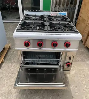 4 Burner Gas Cooker With Gas Oven