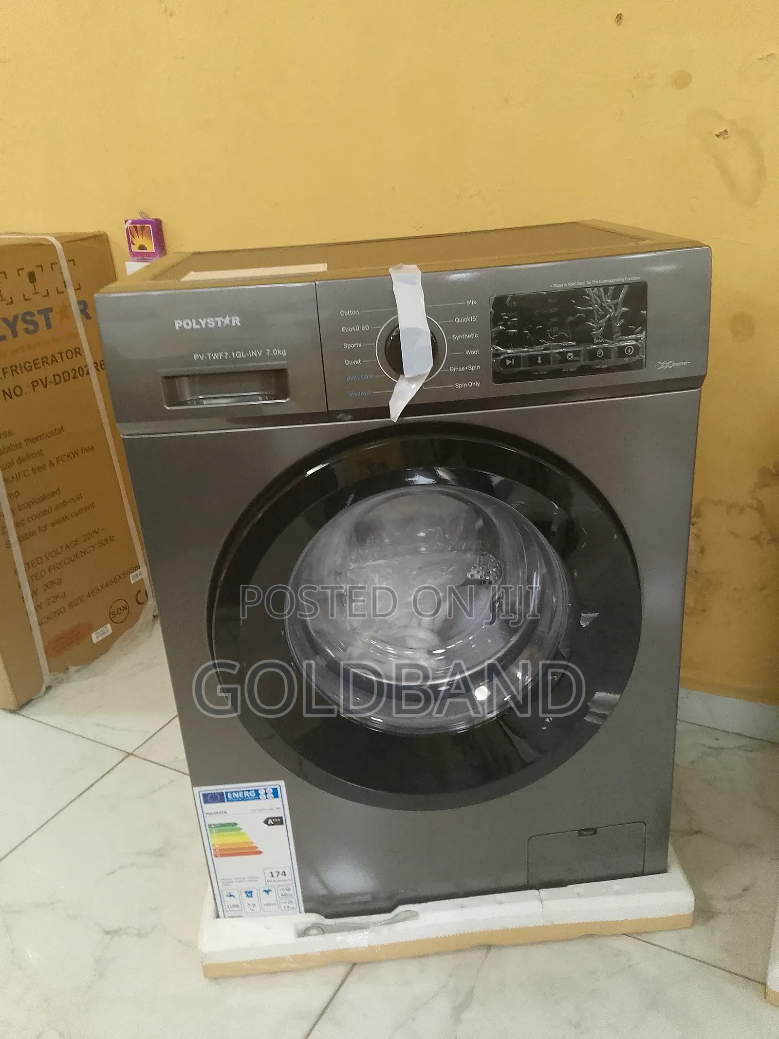 Polystar 6kg Automatic Washer – Front Loader for Easy Use
