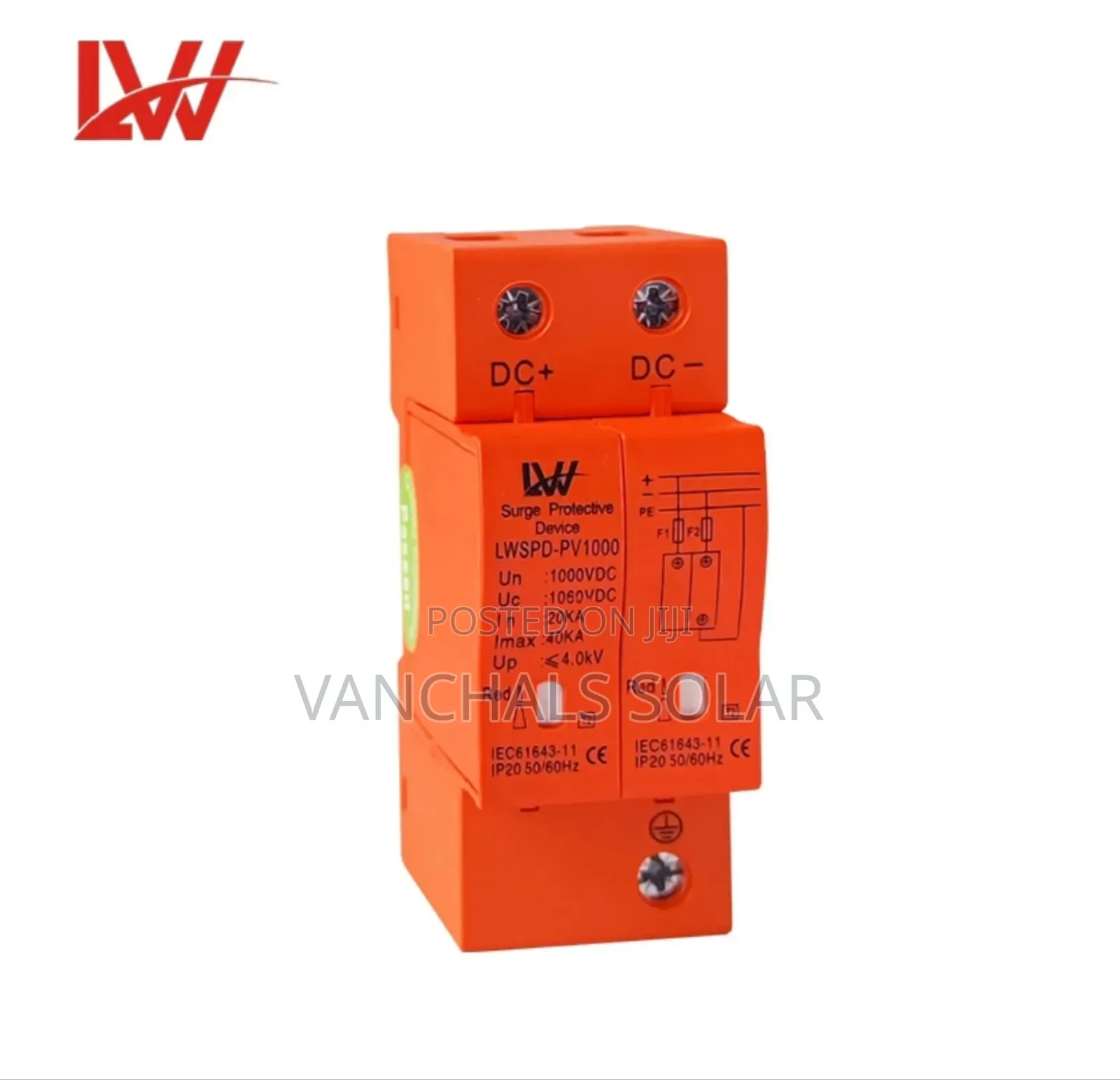 Dc SPD Surge Protective Device Pv