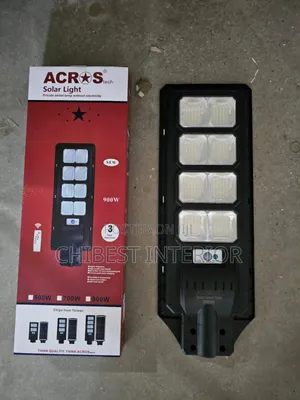 High Quality Acros 900watts 8 Eyes Solar Street Light