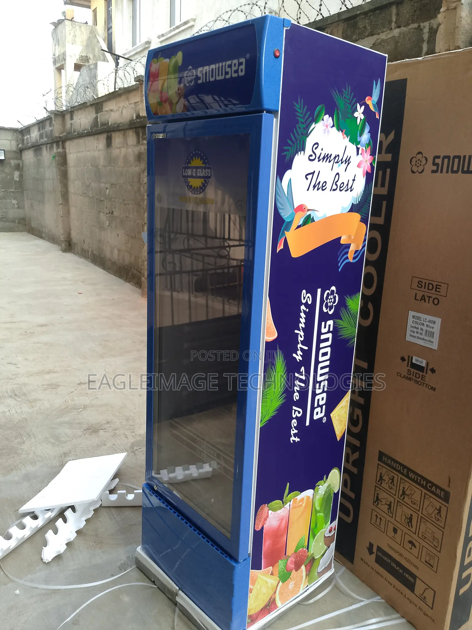 Heavy Duty Snowsea Lc-400w Chiller-for Busy Setting