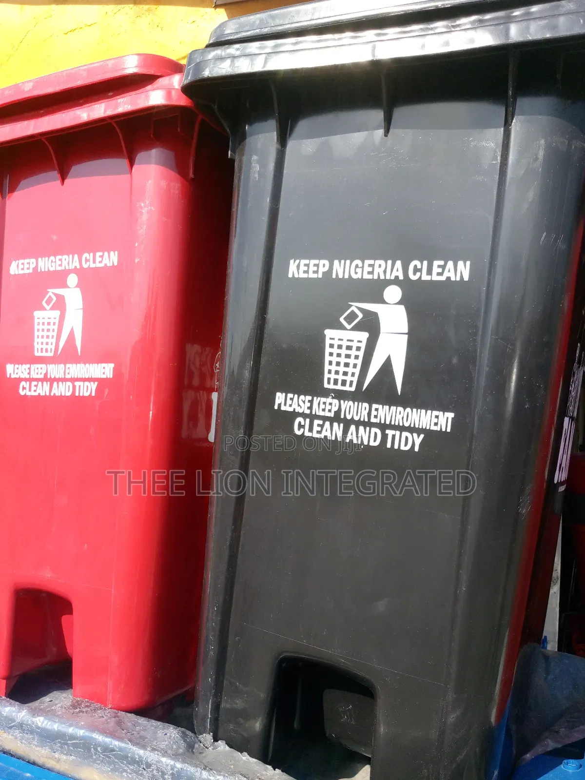 120 Litre Industrial Waste Bin