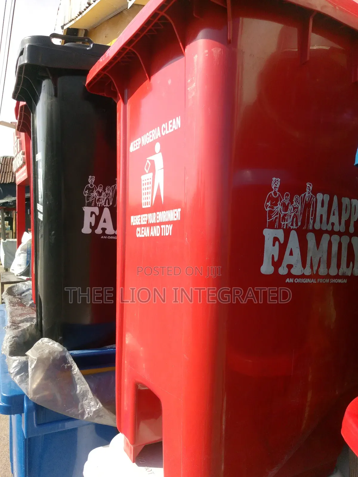 120 Litre Industrial Waste Bin
