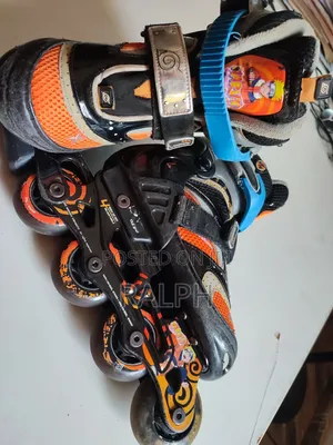 Neatly Used Naruto Themed Skating Shoe