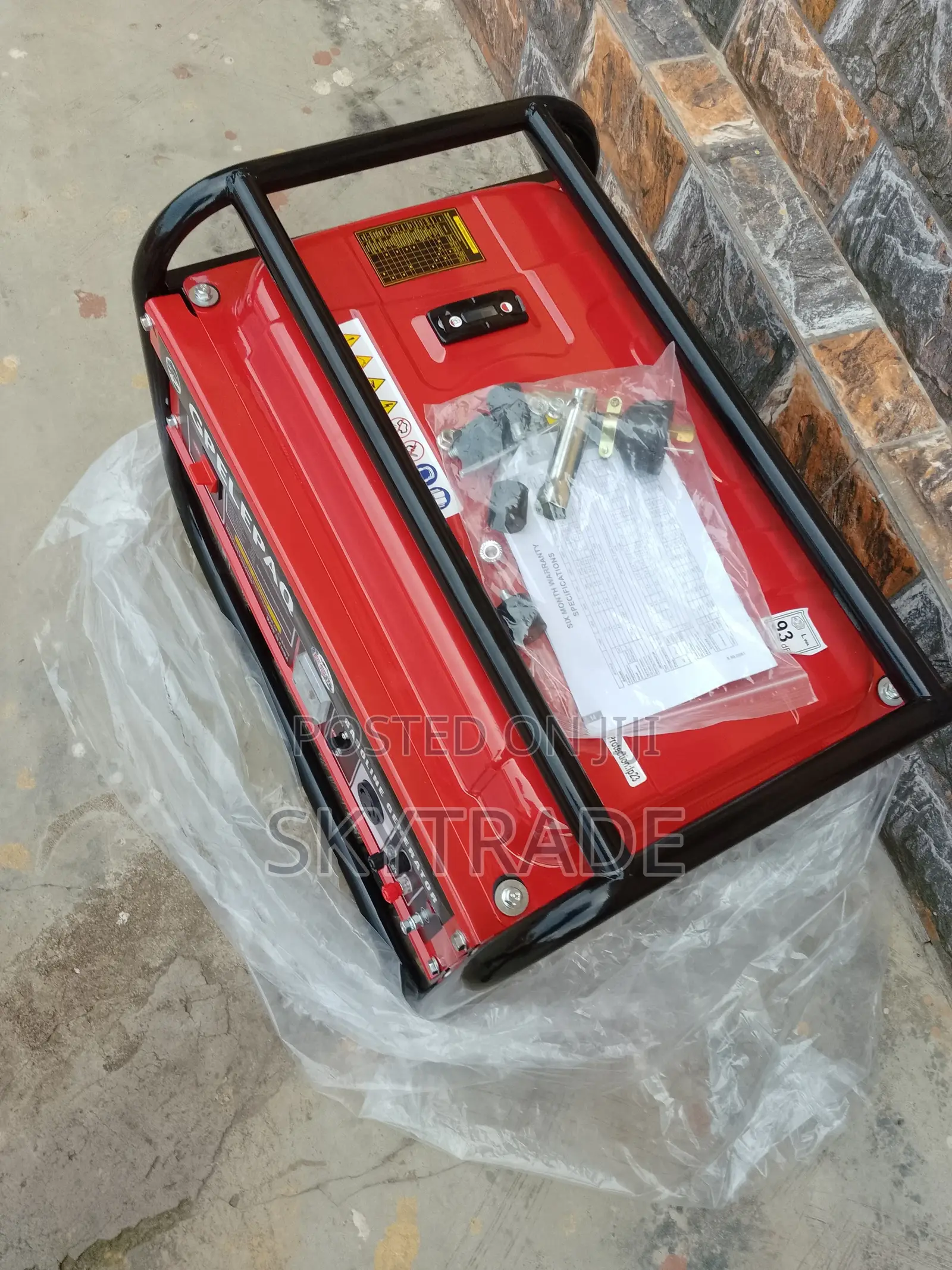 Selling 2.5 Kva Ellepaq Gasoline Generator