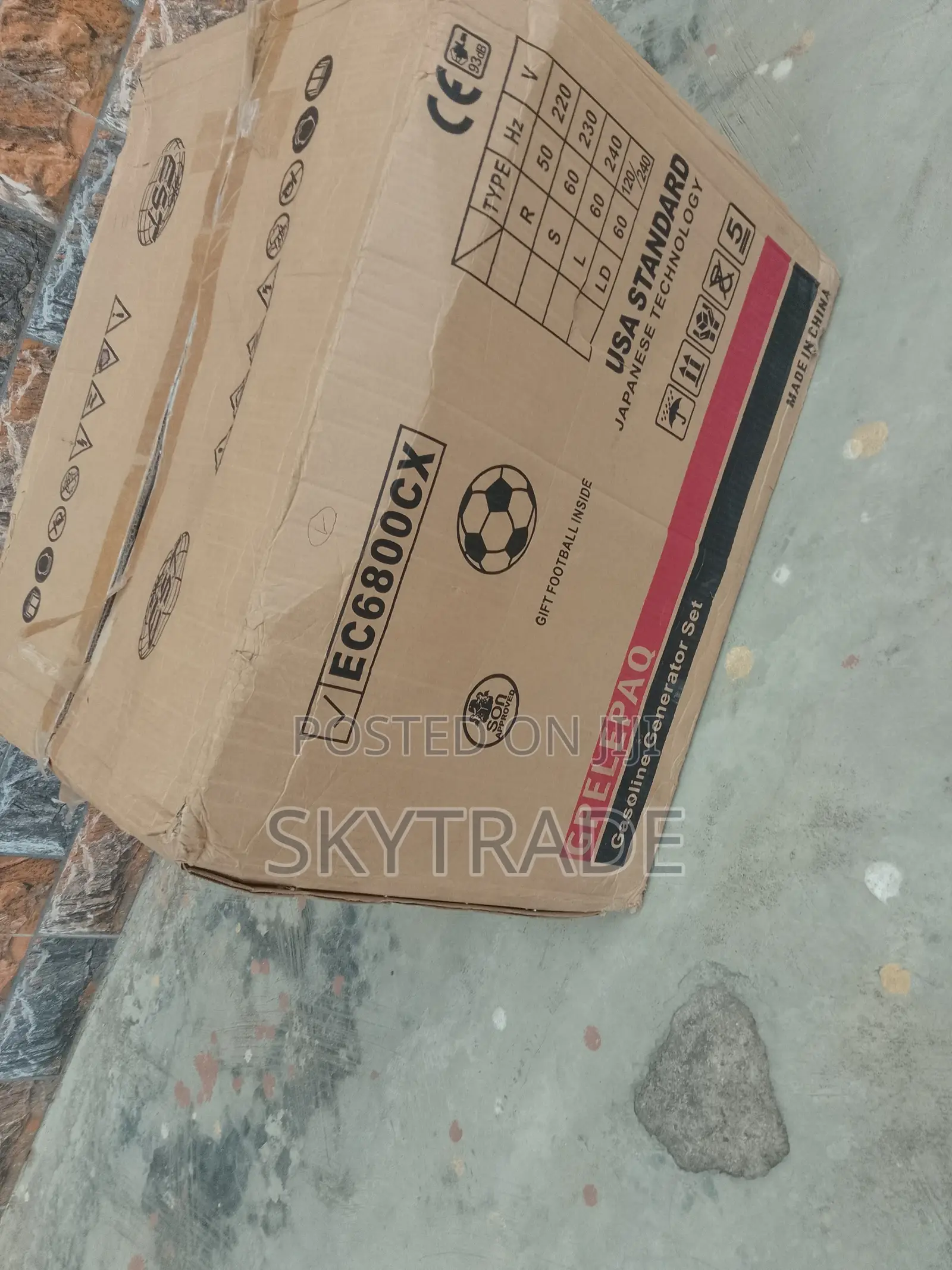 Selling 2.5 Kva Ellepaq Gasoline Generator