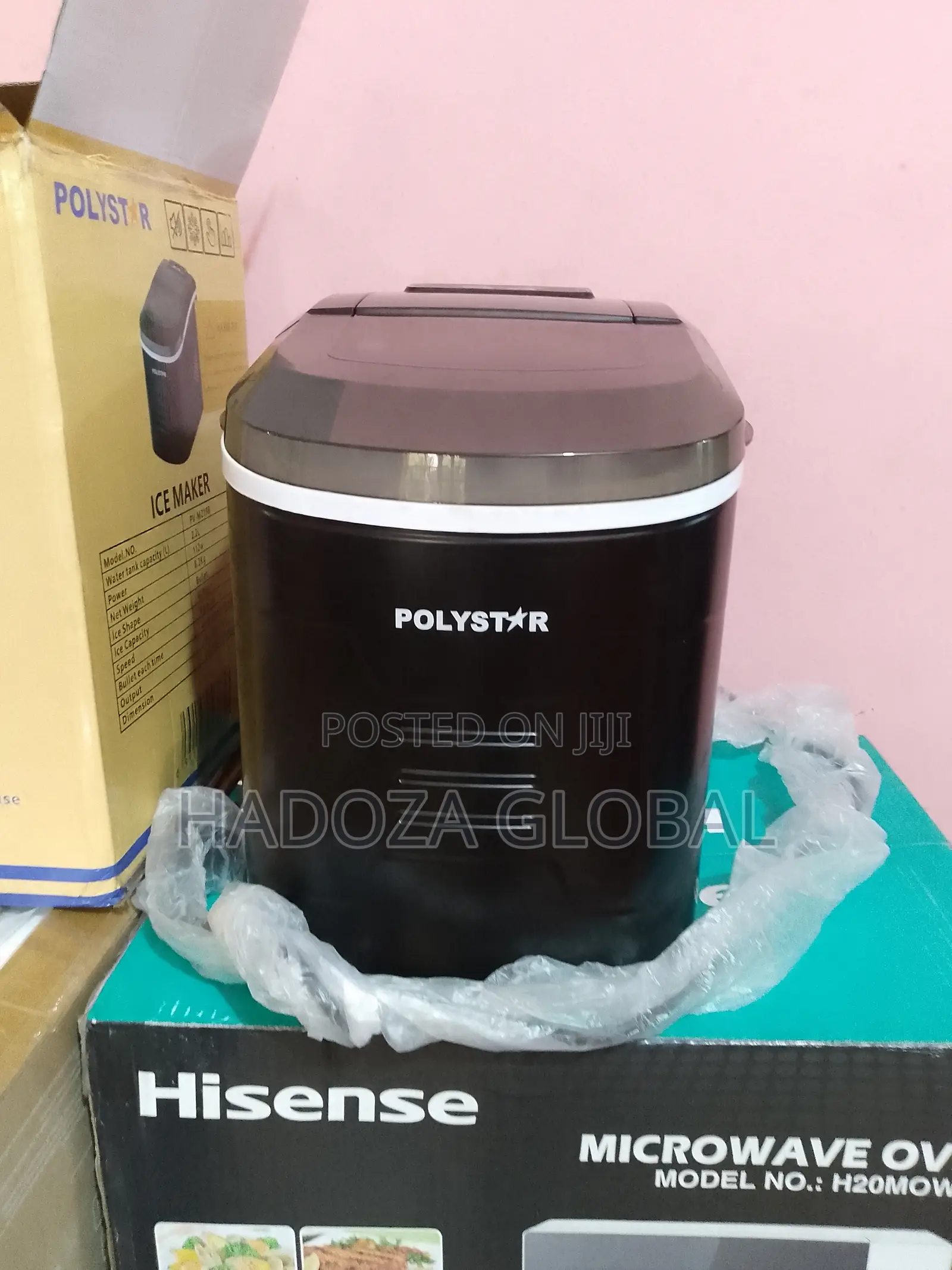 Compact Instant Chilling Ice Maker - Polystar Pv-mz19b