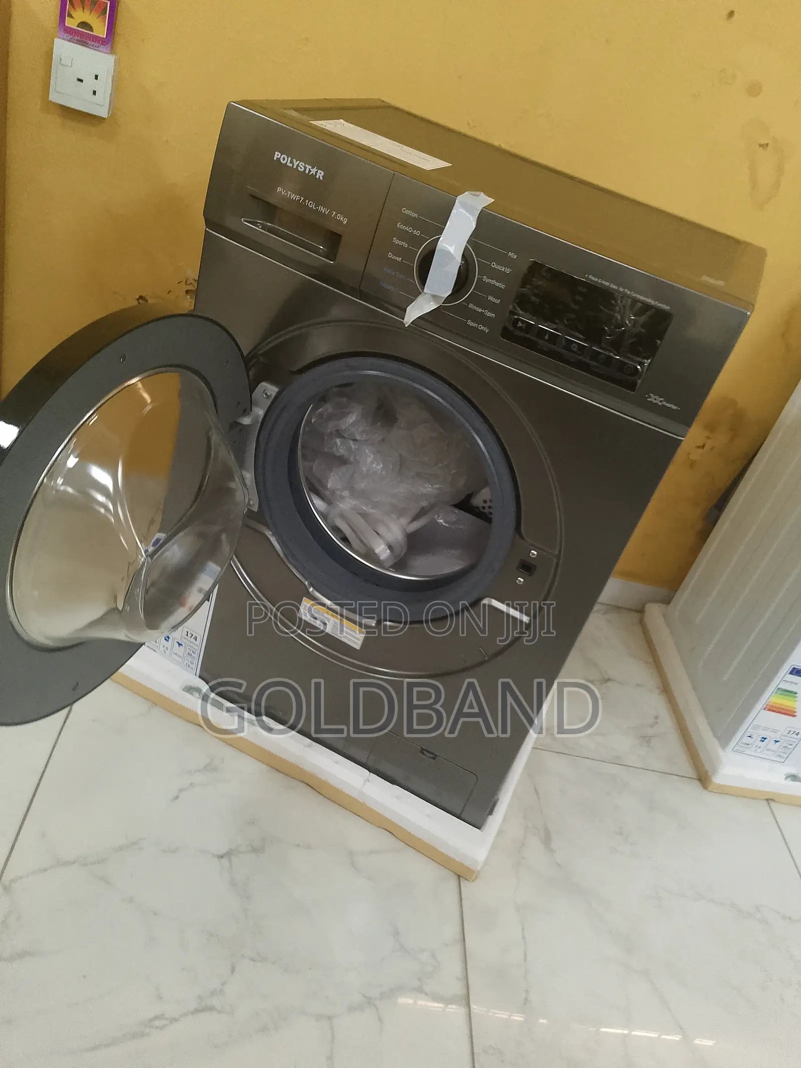 Polystar 6kg Front Load Automatic Bs Plug Washing Machine