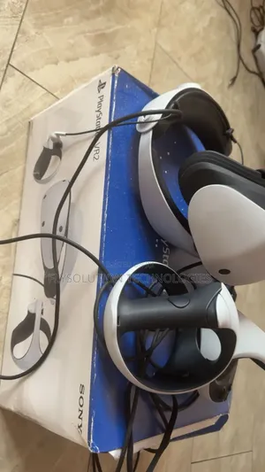 Clean Used Playstation Vr2 (Ps Vr2) Headset and Controllers