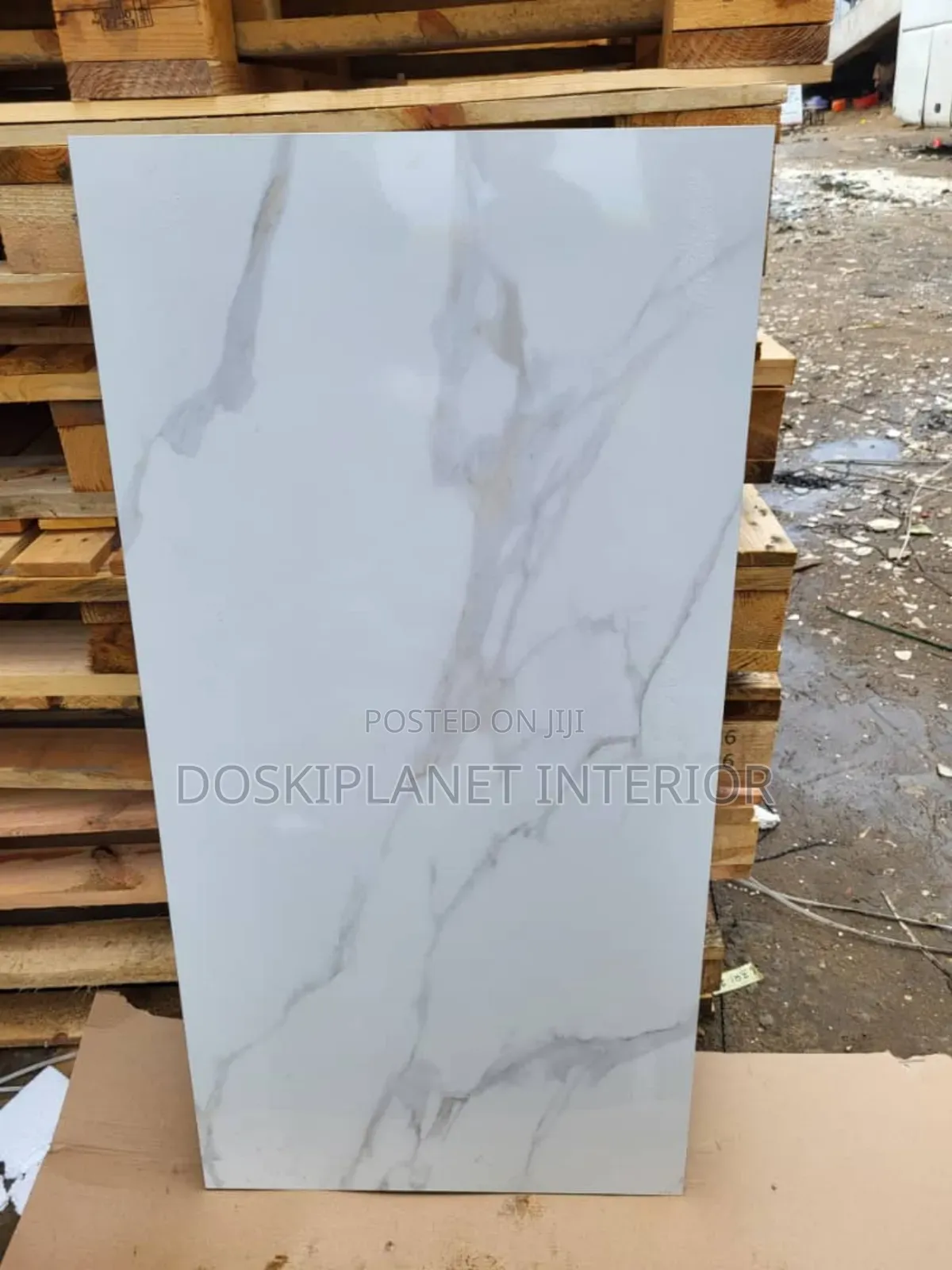 Spanish Tiles Carrara White Design 60x120