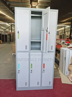 High Quality Thick Metal 6 Door Locker