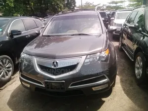 Acura MDX Advance Package SUV AWD (3.7L 6cyl 6A) 2012 Gray