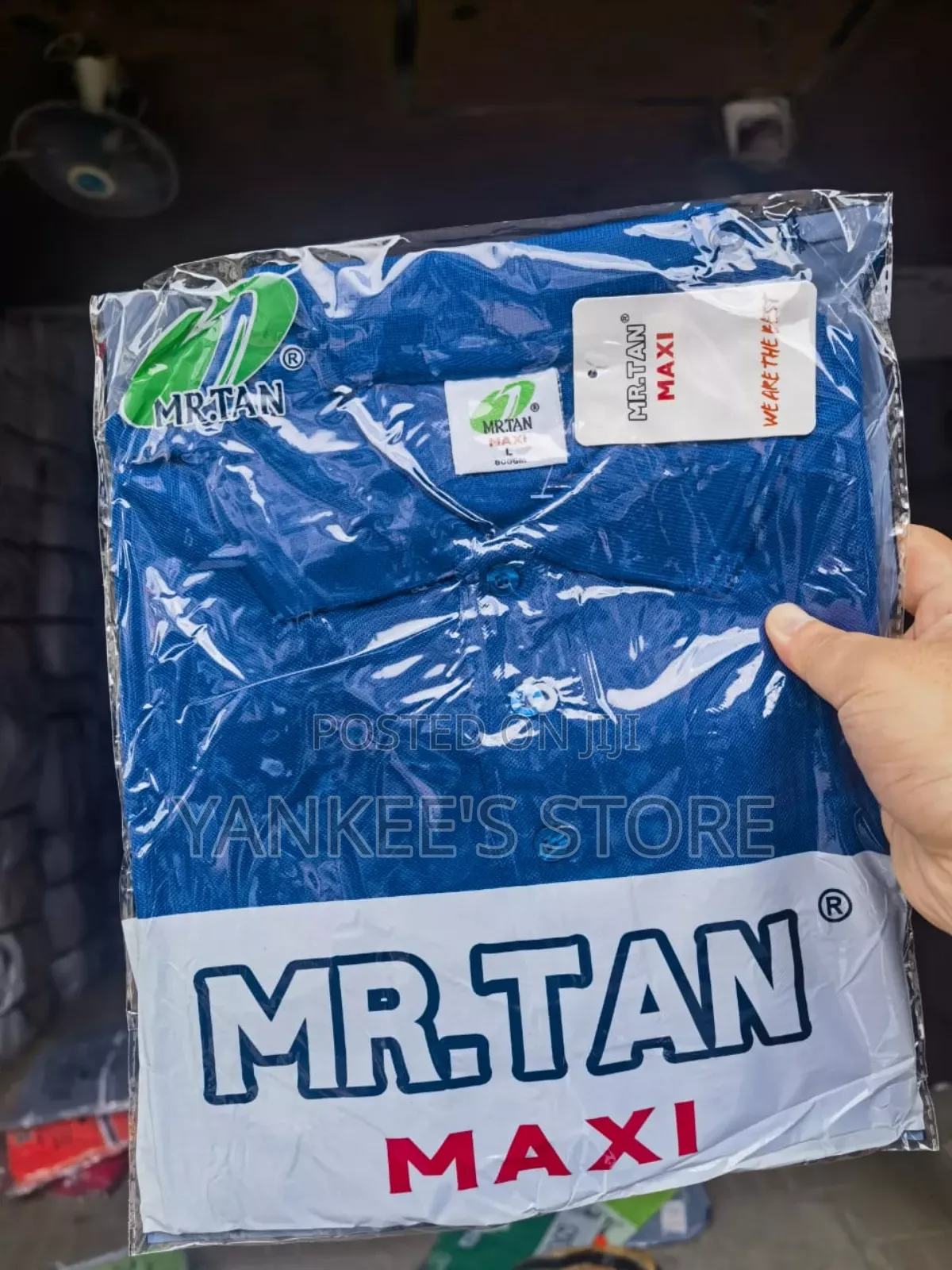 High Quality Mr Tan Plain Collar Neck Unisex