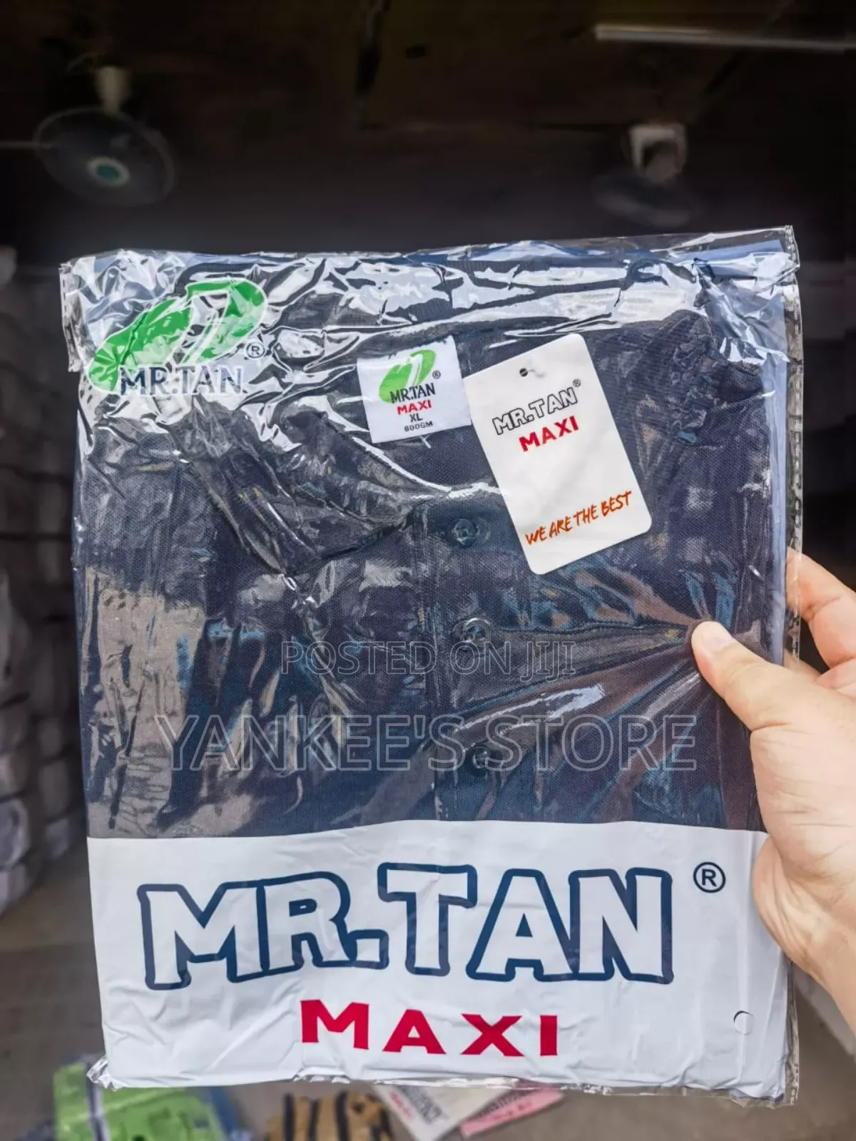 High Quality Mr Tan Plain Collar Neck Unisex