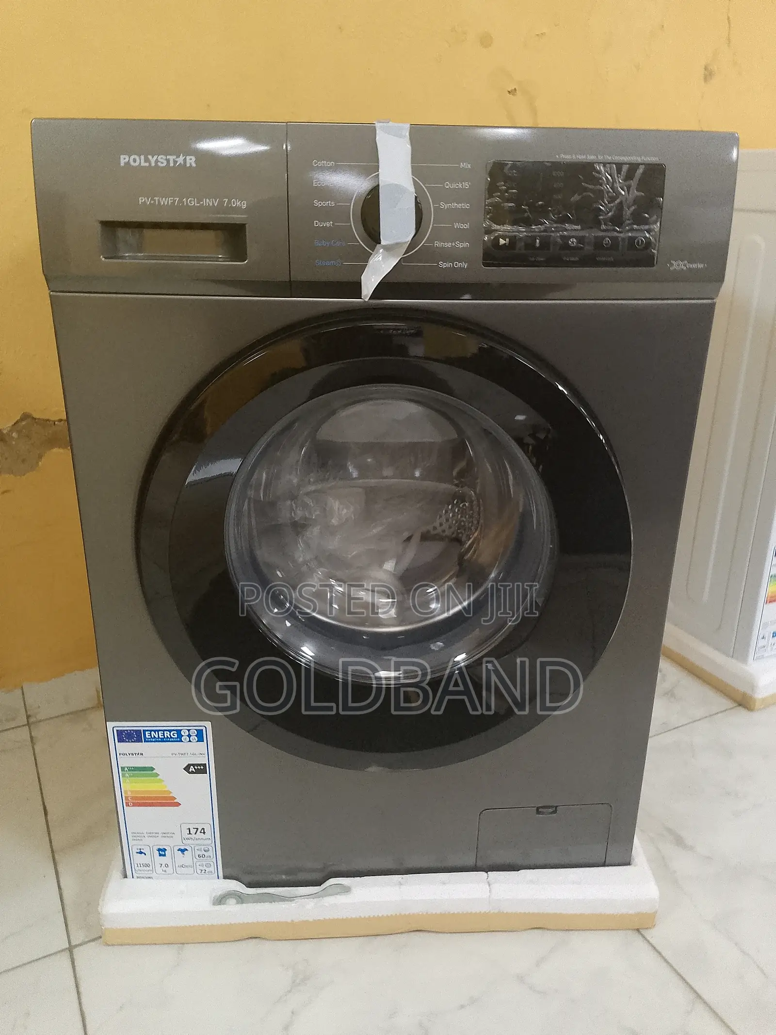 Polystar 6kg Front Load Space-Saving Washing Machine