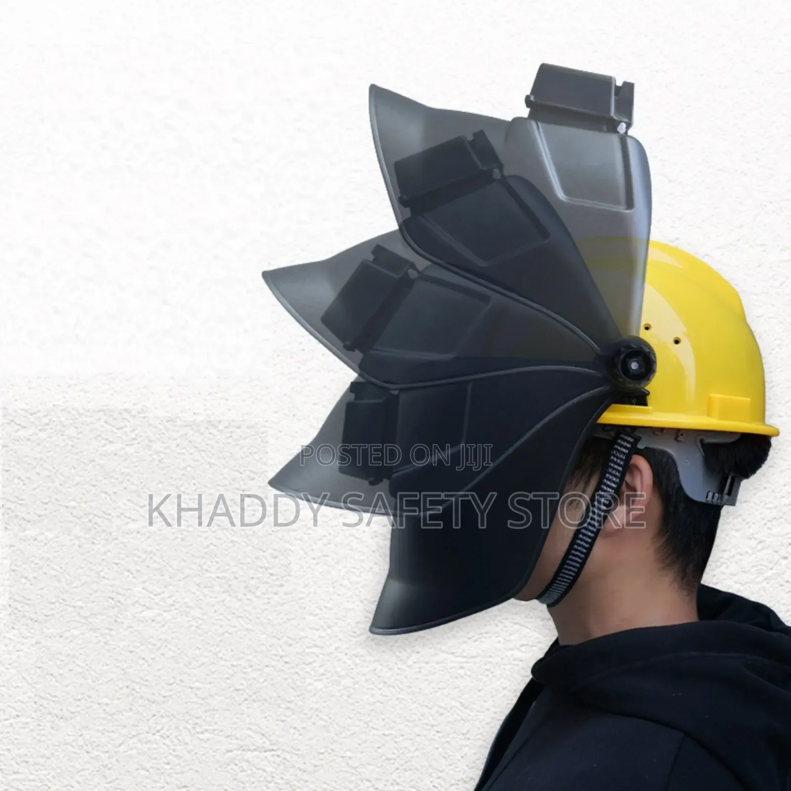 Multiple Faces Welding Shield Combine Helmet