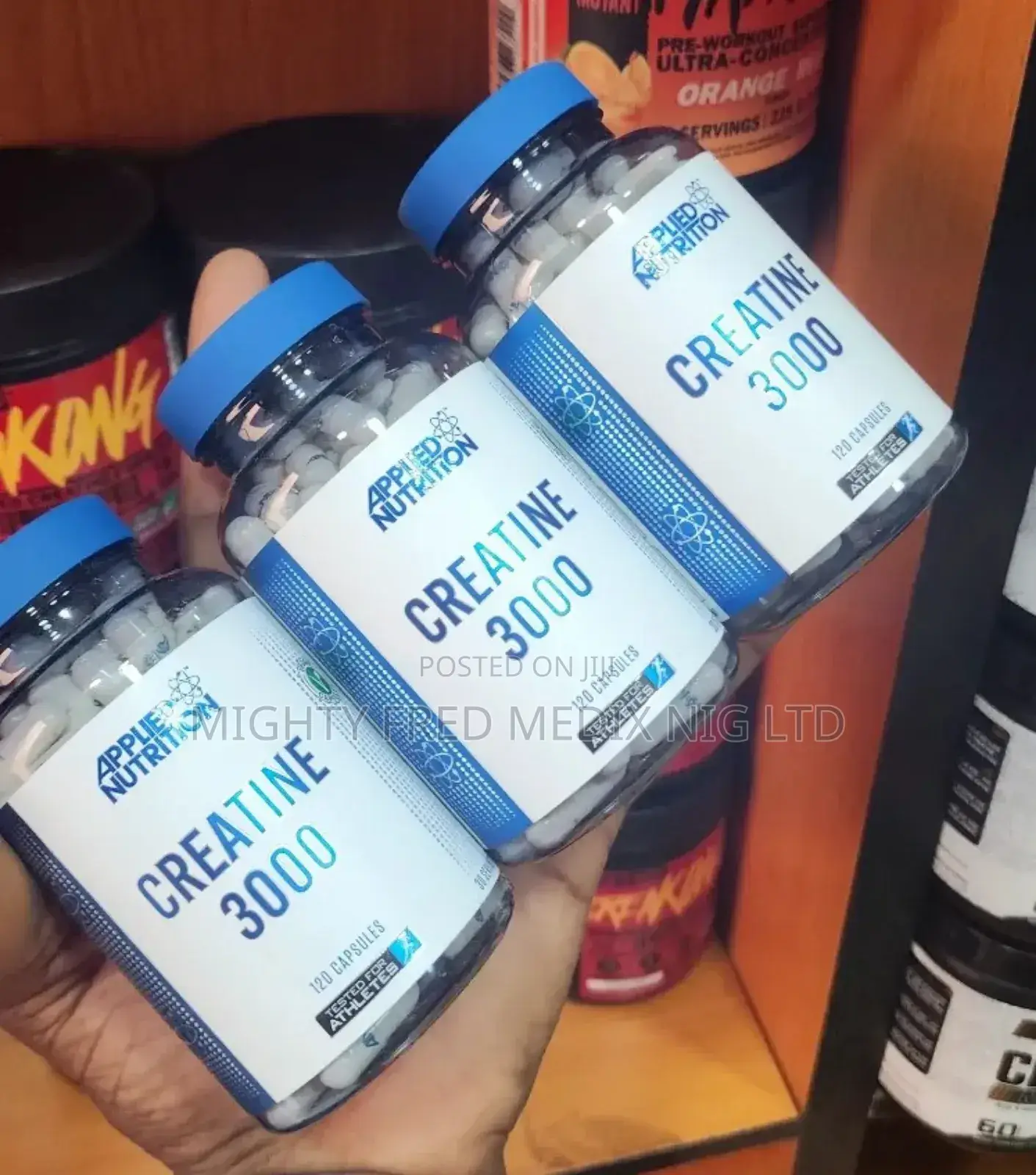 Applied Nutrition Creatine Monohydrate Capsules