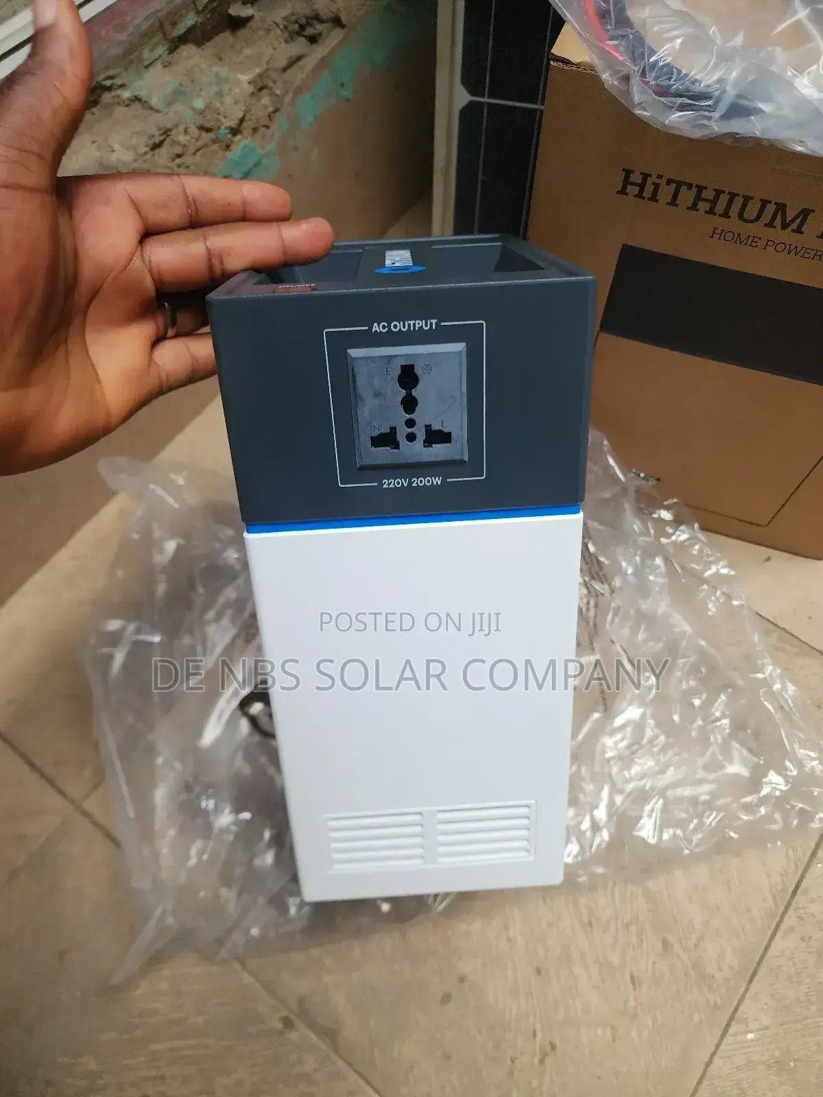 1kwh Hithium Solar Generator With Inbuilt Lithium Battery