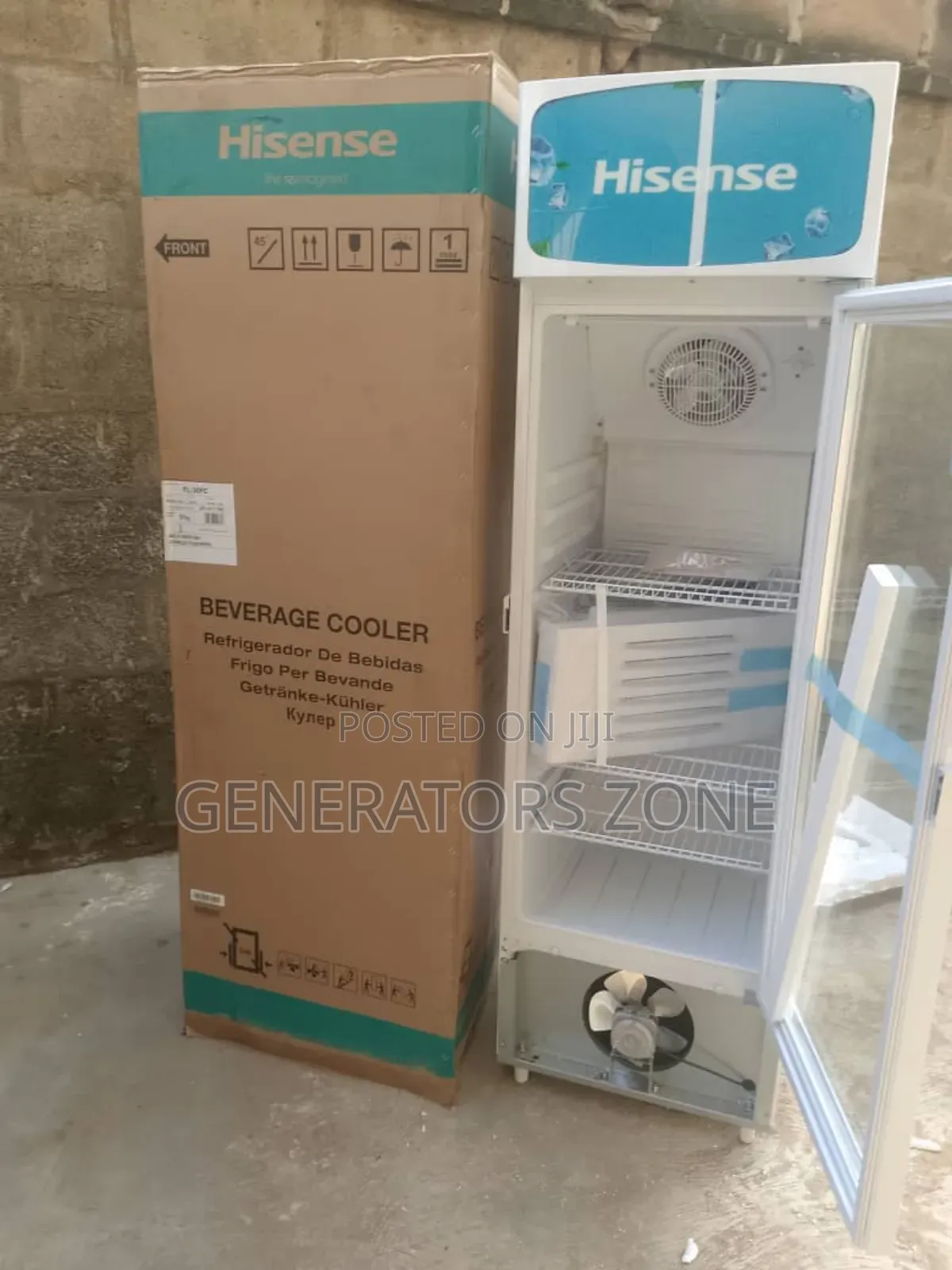 Hisense 222litres Beverage Display Chiller