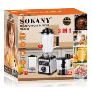 Sokany 3 in 1 Multi-Purpose Blender