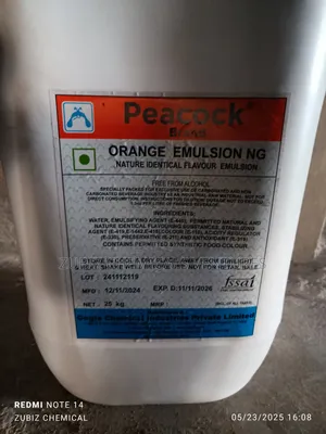 Orange Emulsion Peacock