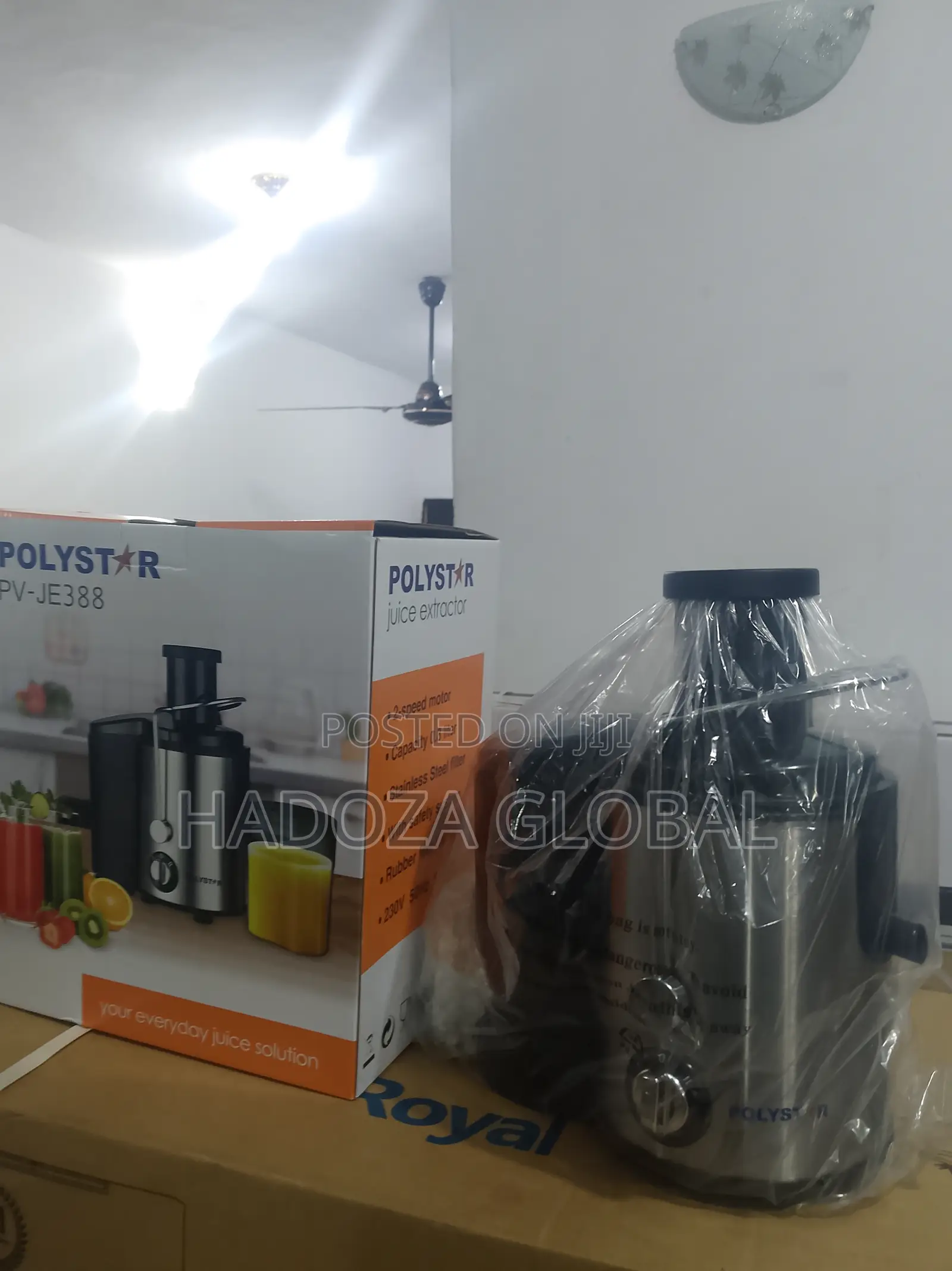 65mm Compact Feeder Juicer Machine- Polystar - Pv-je388