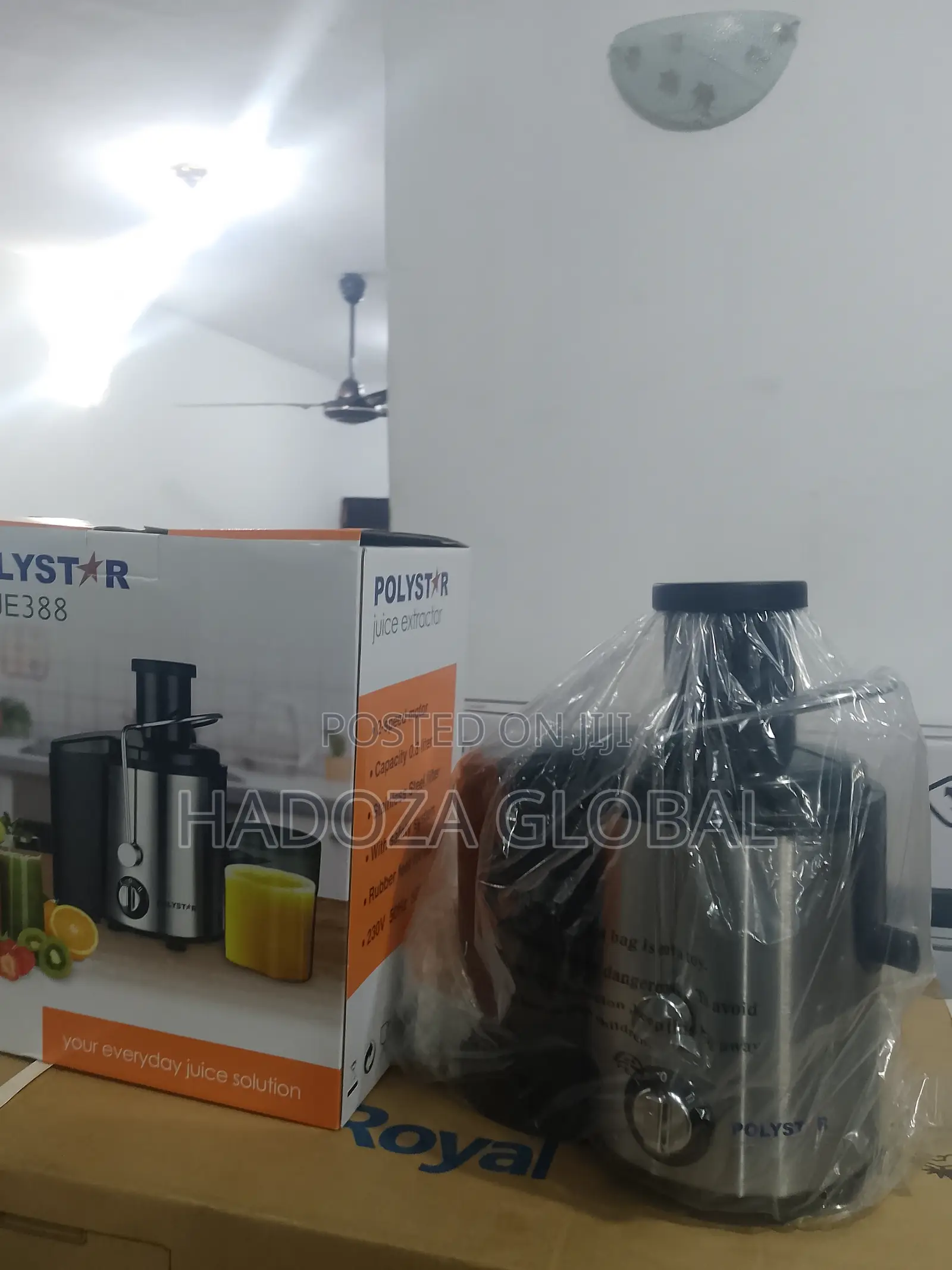 65mm Compact Feeder Juicer Machine- Polystar - Pv-je388