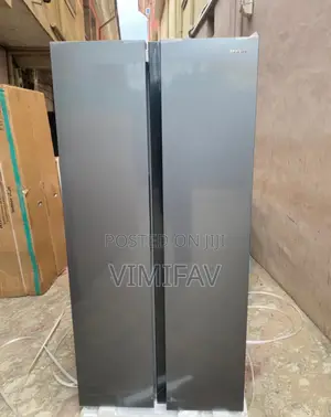 Hisense Side by Side Fridge With One Yr Warranty