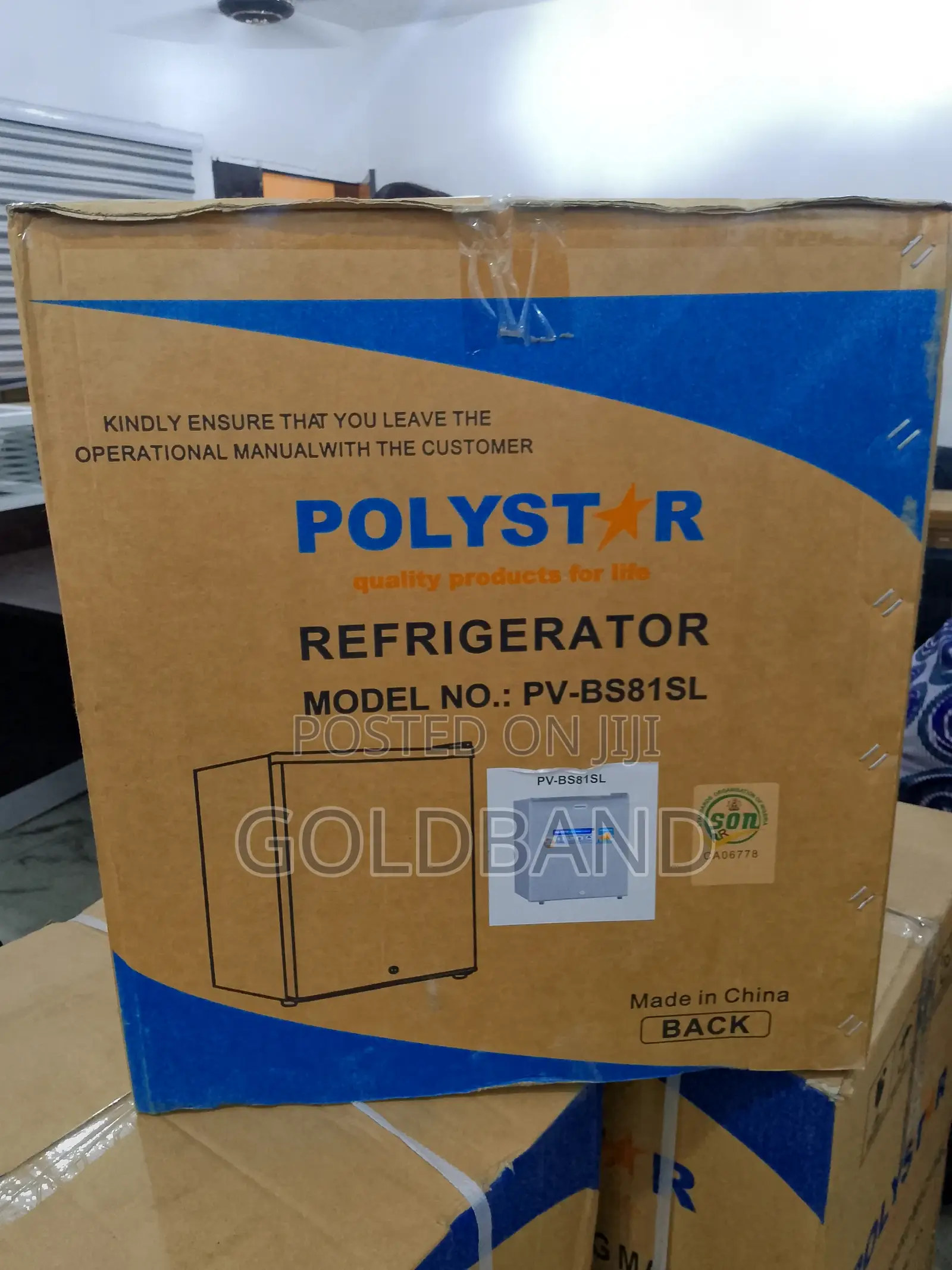 Polystar 45l Mini Fridge - Perfect for Drinks Snacks